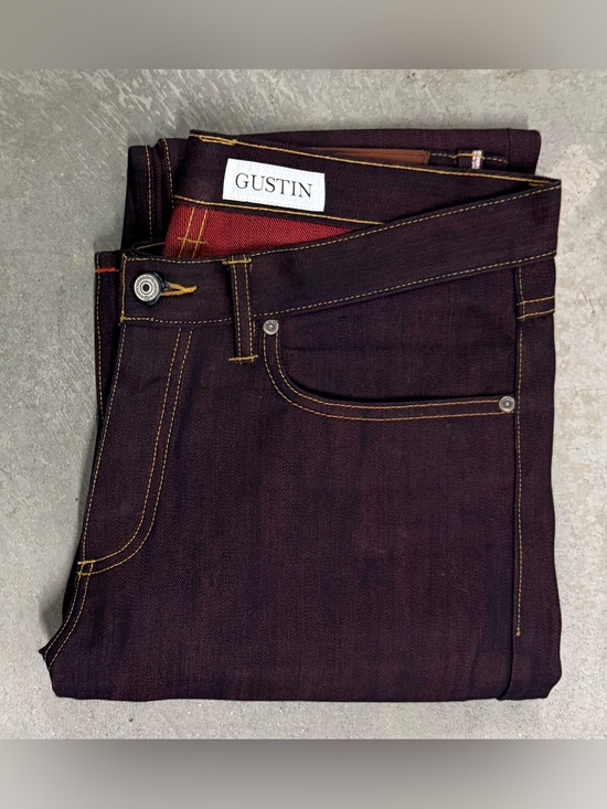 Gustin Other - GUSTIN #321 The Red Fire - Selvedge Denim Jeans - 35 x 36